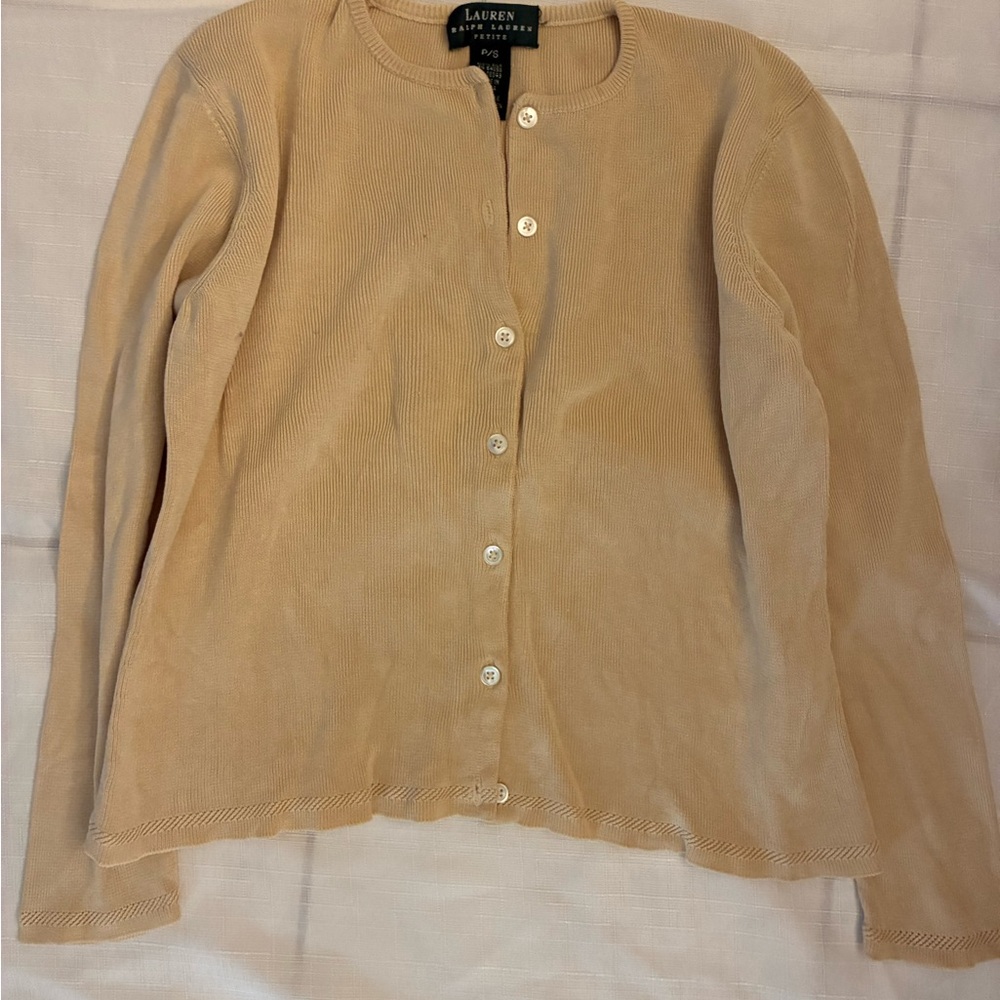 Lauren Ralph Lauren Beige Sweater